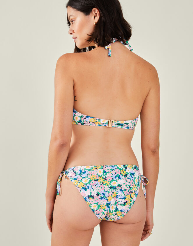 Ditsy Floral Bandeau Bikini Top, Multi (BRIGHTS MULTI), large