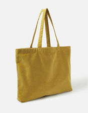 Bee Embroidered Shopper Bag, , large