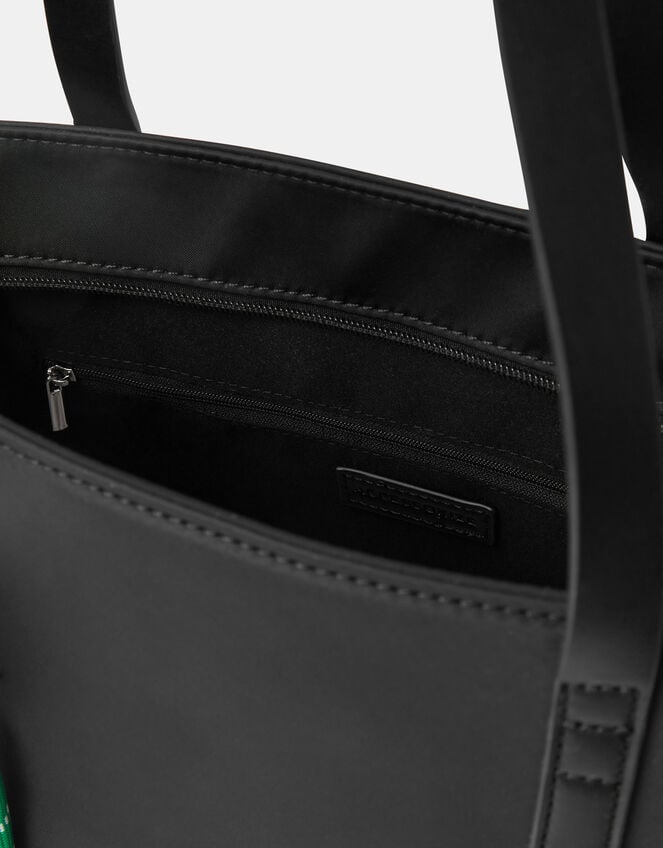 Harper Nylon Laptop Tote Bag, Black (BLACK), large