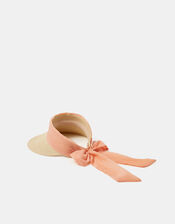 Bow Woven Sun Visor, , large