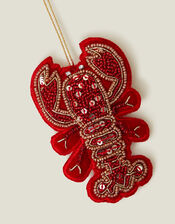 Embellished Lobster Christmas Tree Decoration, , large