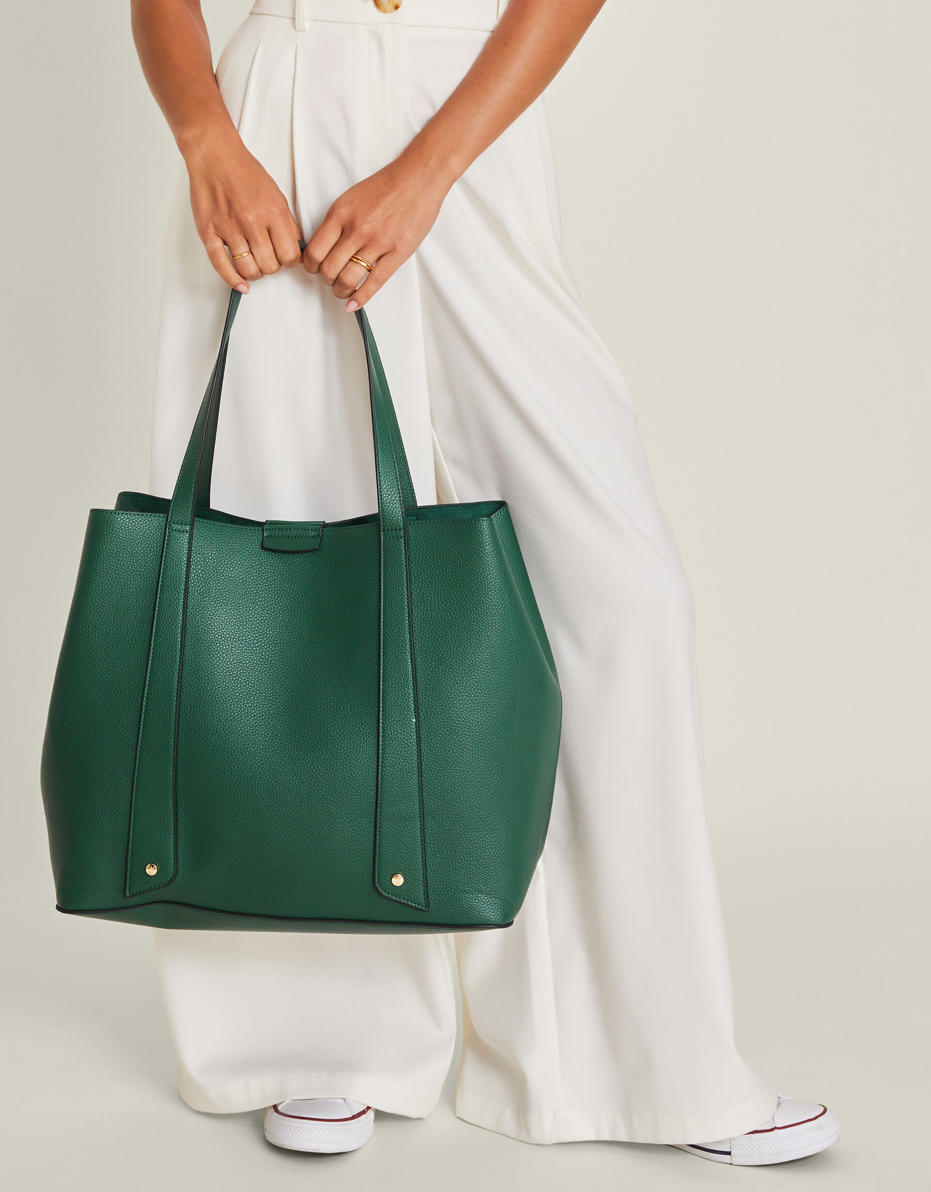 Soft Faux Leather Shoulder Bag Shoulder Bags Accessorize UK