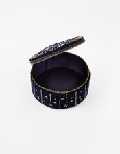 Moon and Star Embellished Jewellery Box, , large