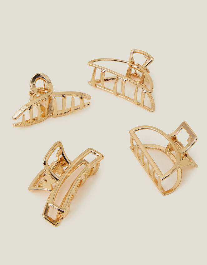 4-Pack Small Metal Claw Clips, , large