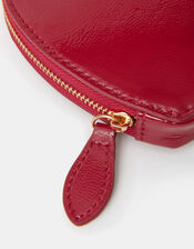 Patent Heart Purse, Red (RED), large