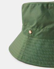 Rainproof Bucket Hat, Green (KHAKI), large