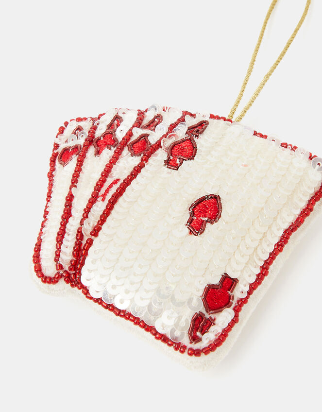 Playing Cards Christmas Tree Decoration, , large