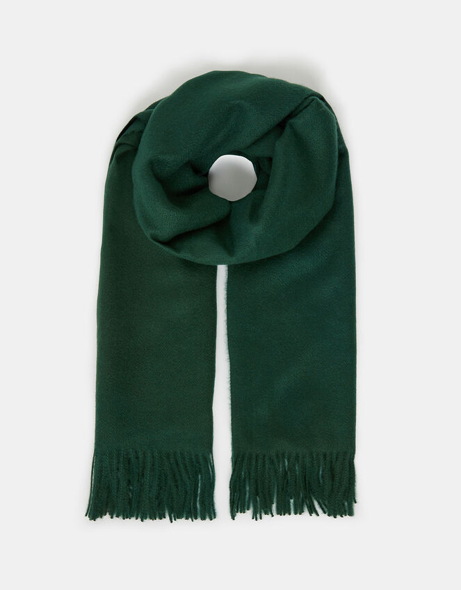 Holly Super-Soft Blanket Scarf Green, , large