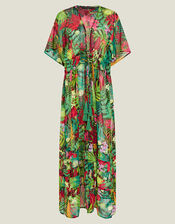 Jungle Chiffon Kaftan, Multi (BRIGHTS MULTI), large