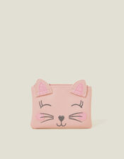 Girls Kitty Purse, , large