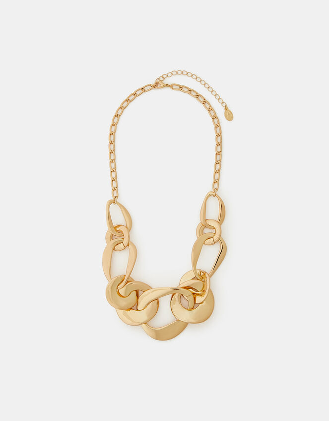 Chunky Link Necklace, , large