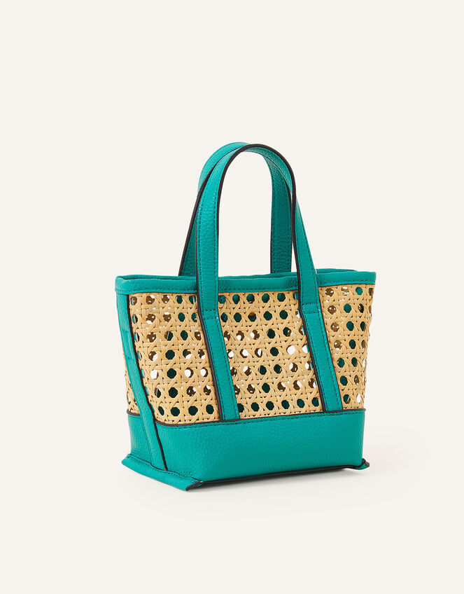 Mini Rattan Handheld Bag, , large