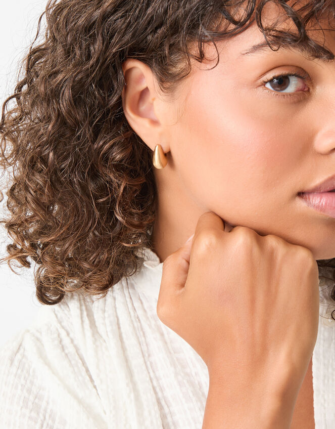 3-Pack Chunky Teardrop Earrings, , large