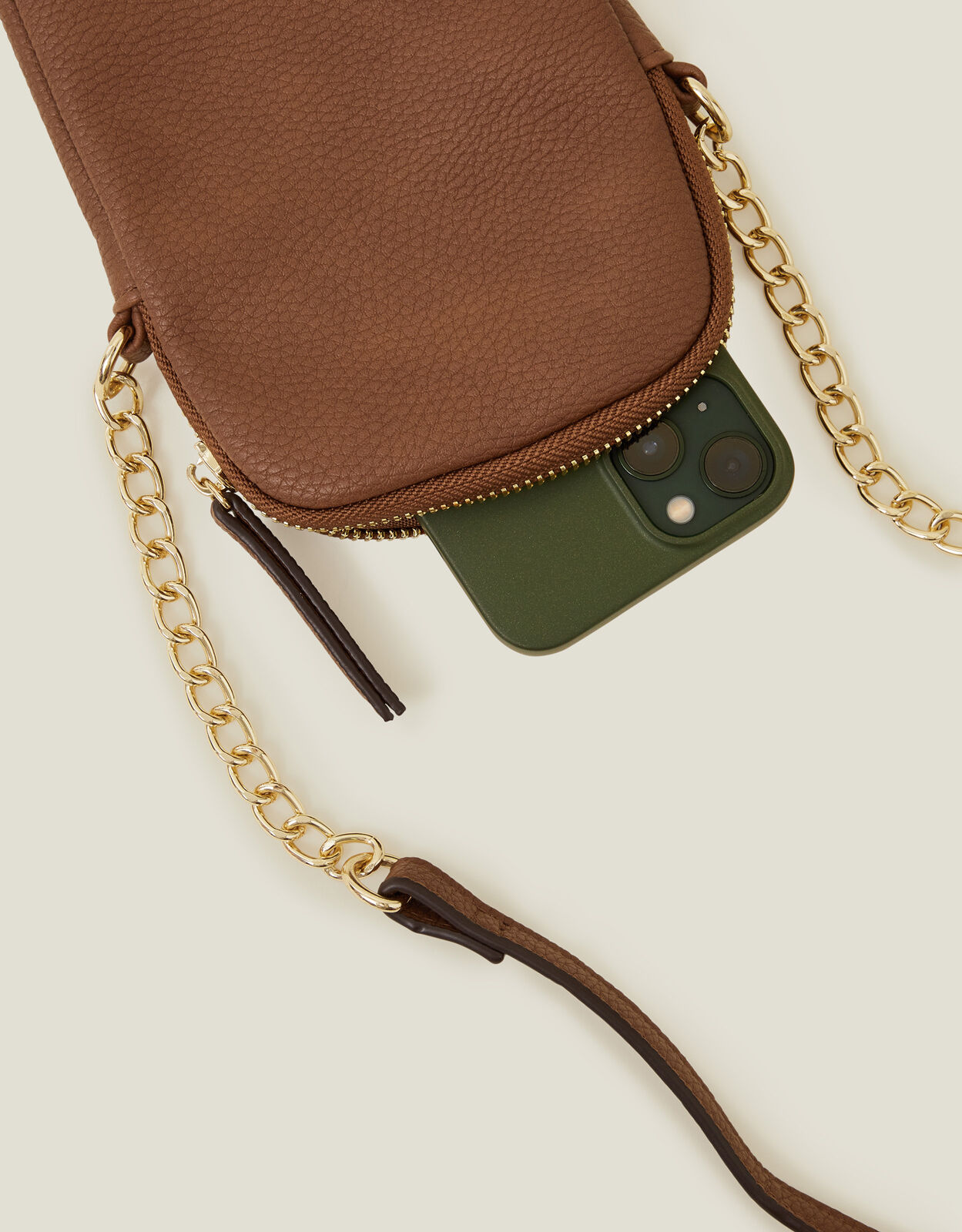 Chain handle hot sale purse
