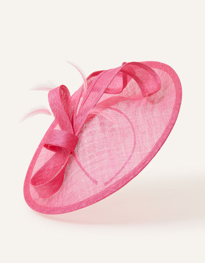 Disc Band Fascinator, Pink (PINK), large