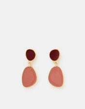 Enamel Drop Earrings, , large