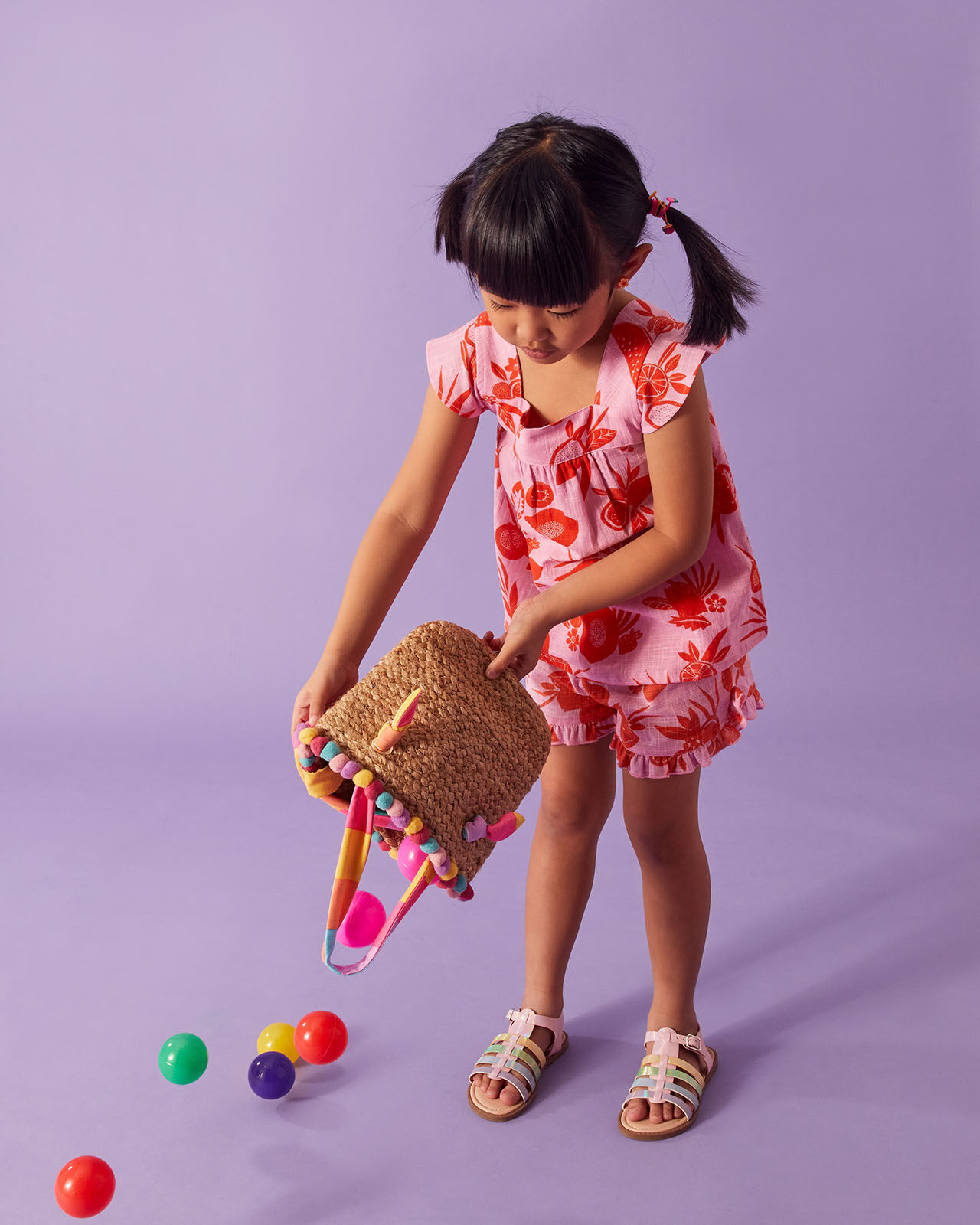 Kids straw bag outlet