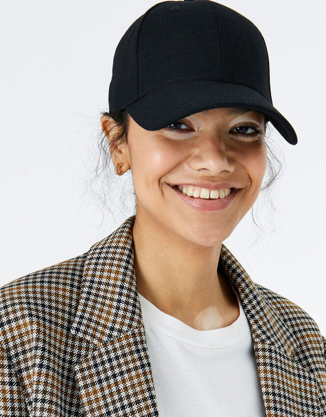 Linen Look Baseball Cap , , large