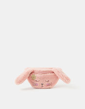 Girls Borg Bunny Belt Bag, , large