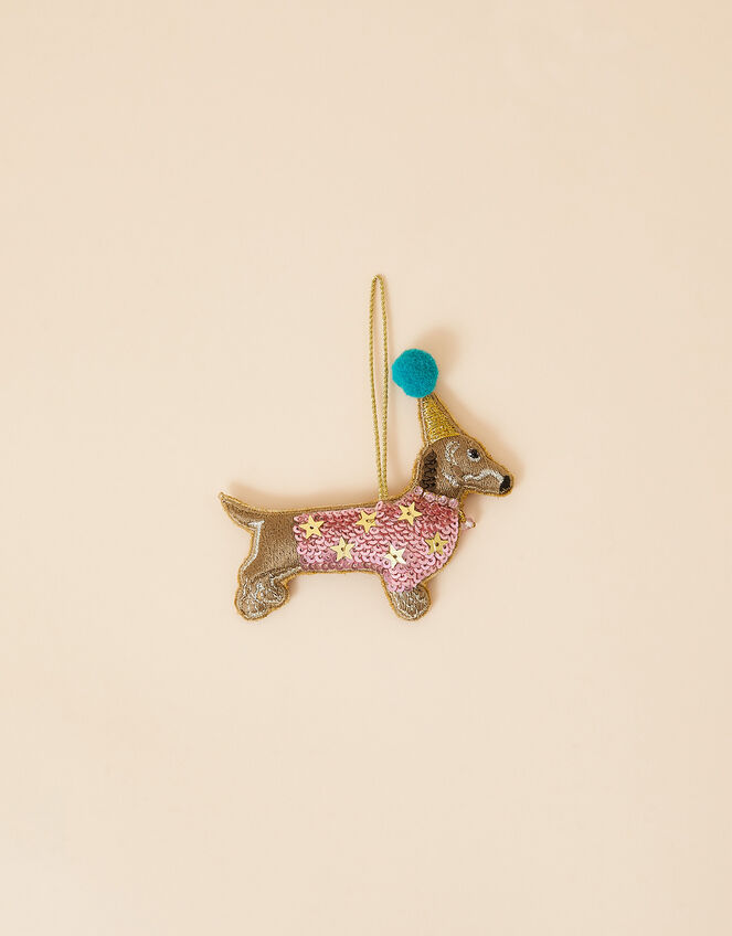 Embellished Sausage Dog Christmas Decoration Accessorize UK Navigation Catalog Accessorize UK
