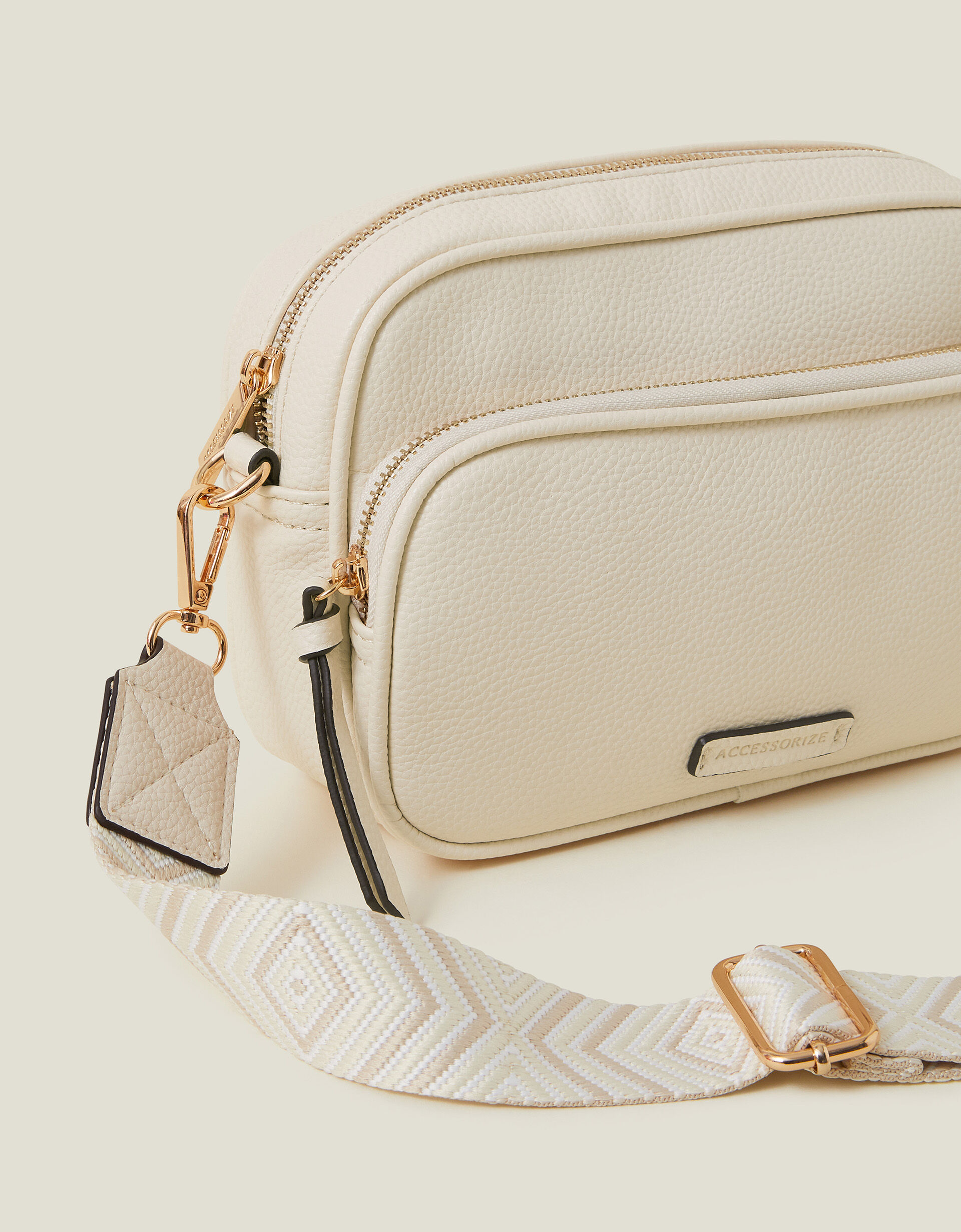Dina Double Zip Cross-Body Bag | Crossbody Bags