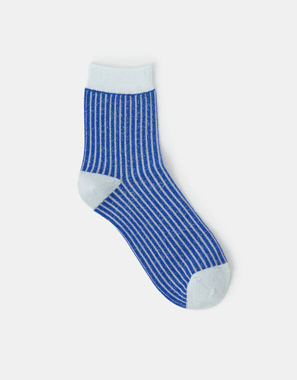Glitter Stripe Socks, , large