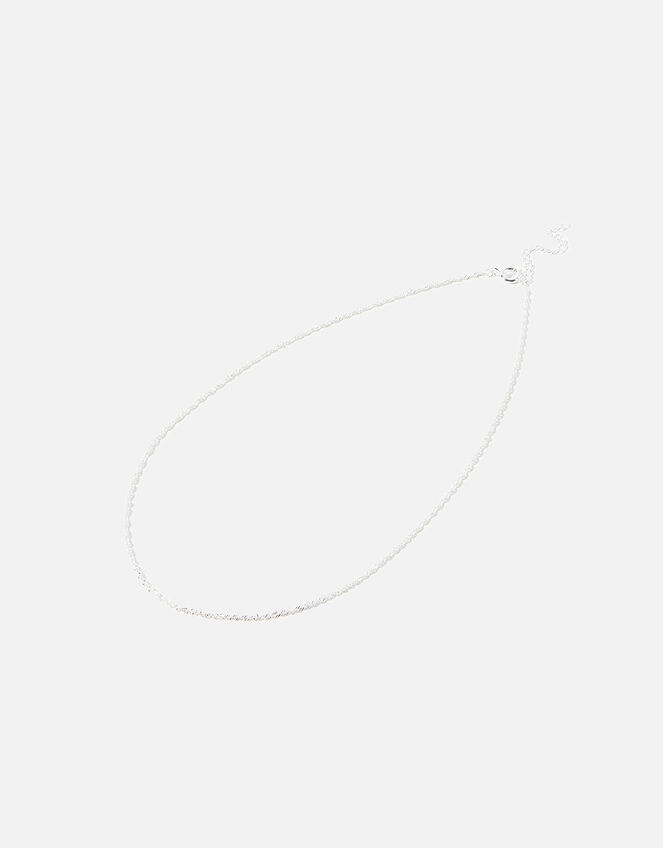 Sterling Silver Twist Chain Necklace Sterling silver Accessorize UK