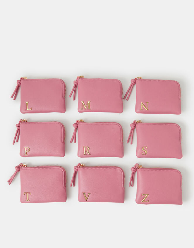 Initial Coin Purse, Pink (PINK), large