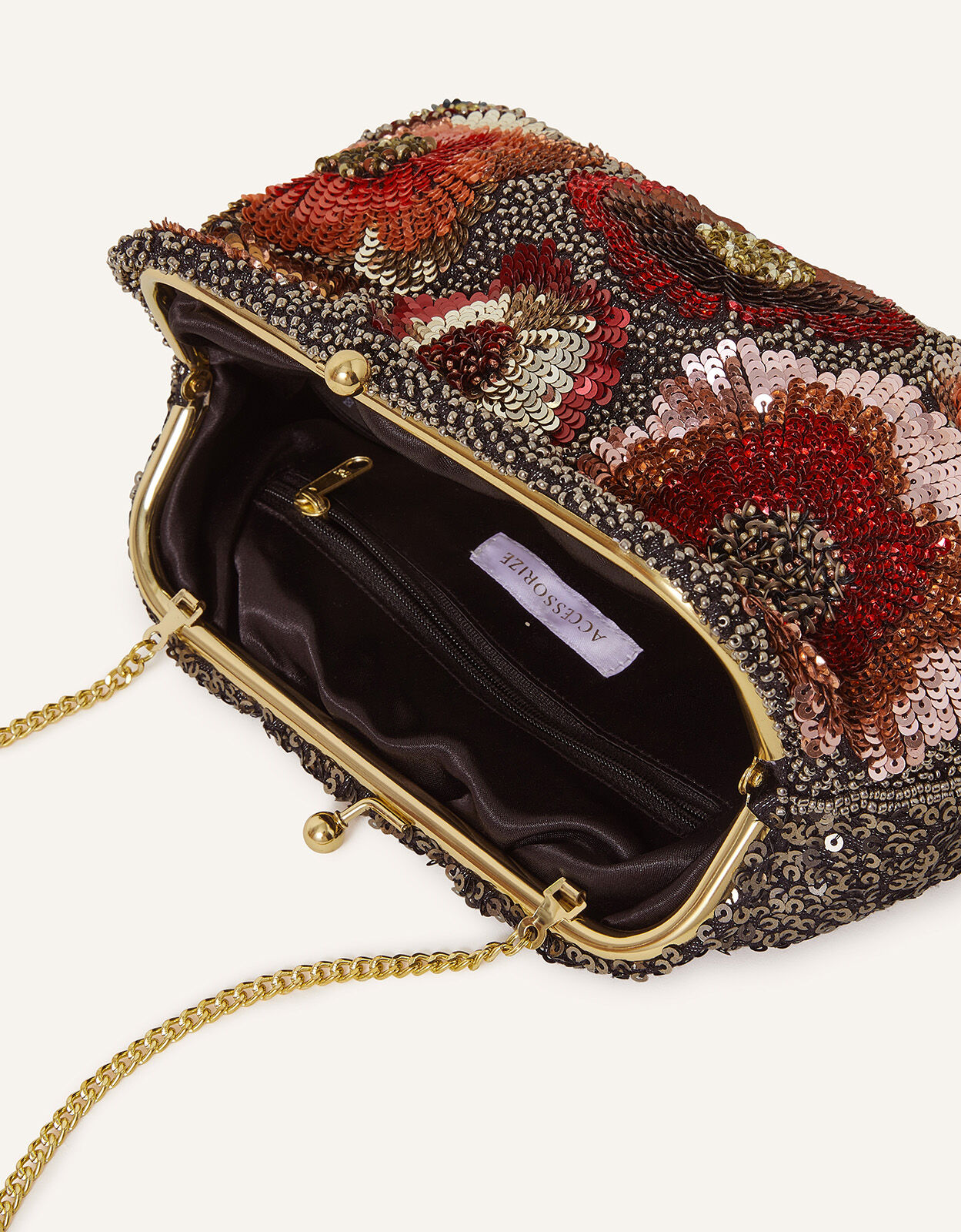 Accessorize online sequin bag