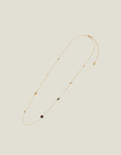 14ct Gold-Plated Long Beaded Necklace, , large
