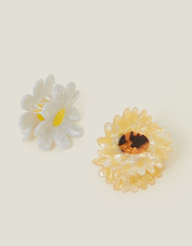 2-Pack Flower Claw Clips, , large