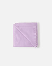 Plain Blanket Scarf , Purple (LILAC), large