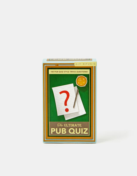 Gift Republic Pub Quiz Trivia Cards, , large
