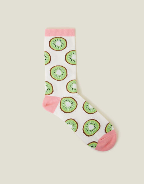 Kiwi Print Socks, , large