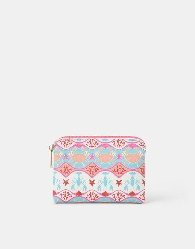 Crab Print Coin Purse, , large