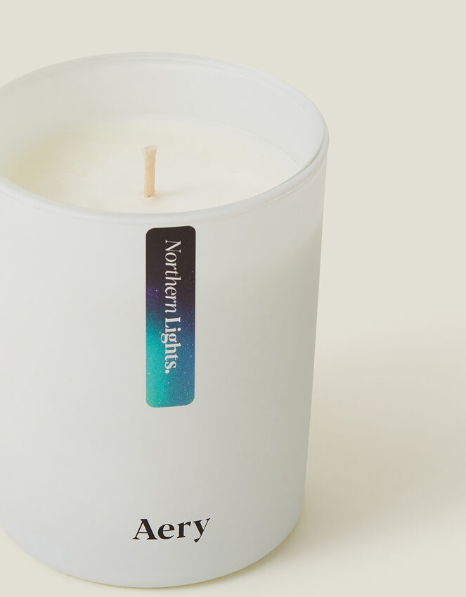 Aery Northern Lights Woodland Musk & Moss Glass Candle, , large