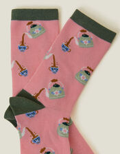 Tea Time Socks, , large