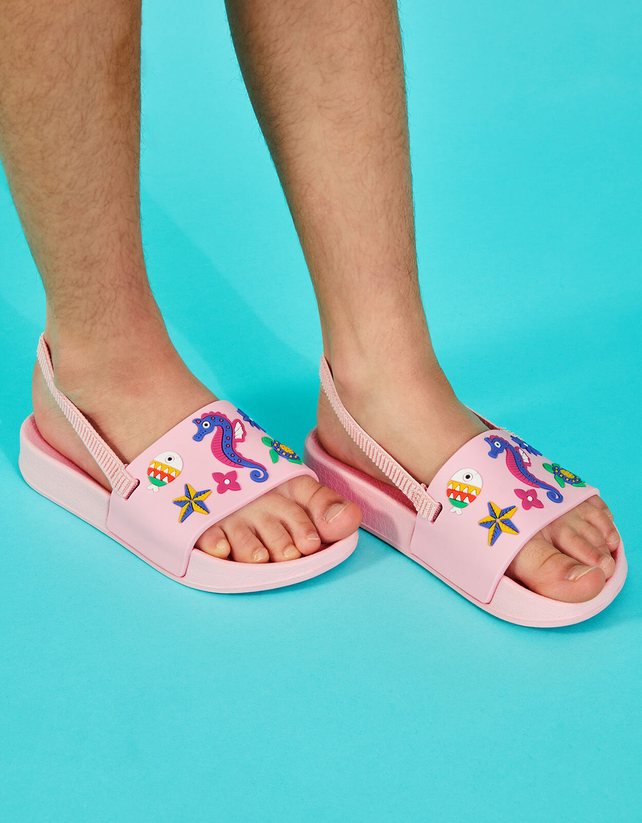Girls mermaid hotsell flip flops