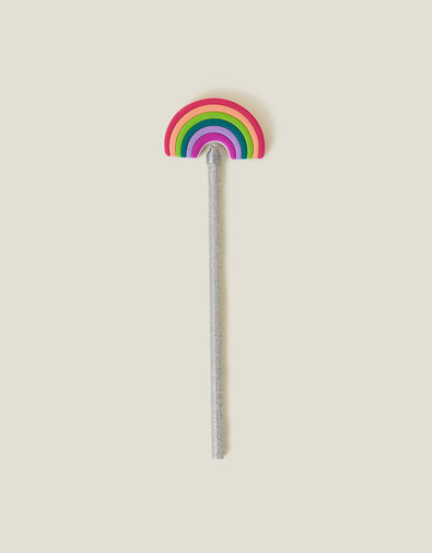 Girls Rainbow Topper Pencil, , large