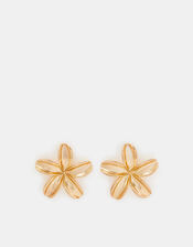 Flower Stud Earrings, , large
