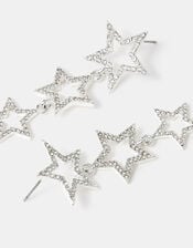 Embellished Star Drop Earrings, , large