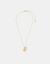 14ct Gold-Plated Zodiac Charm Necklace, Gold (GOLD), large