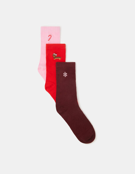 3-Pack Christmas Socks, , large