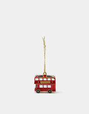 London Bus Enamel Christmas Tree Decoration, , large