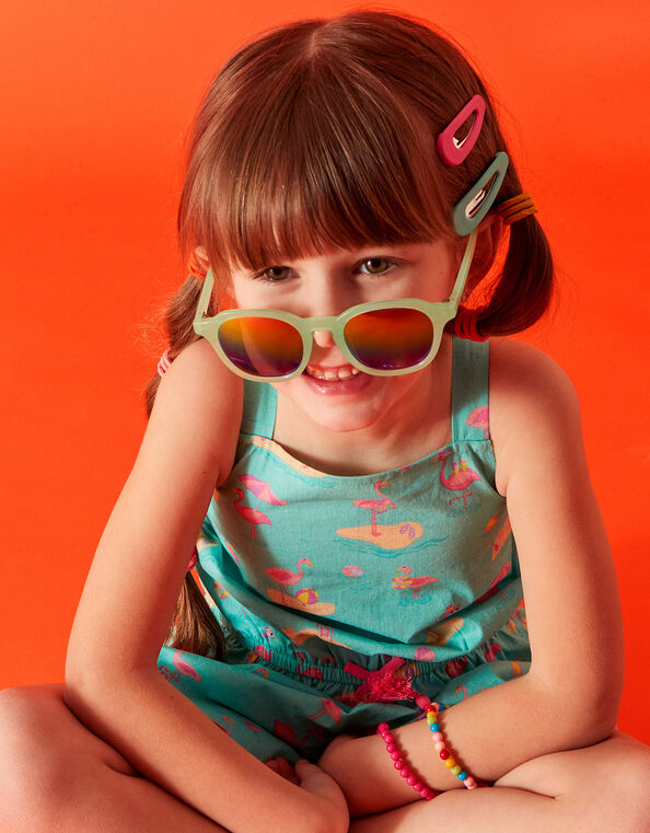 Girls Rainbow Lens Sunglasses, , large