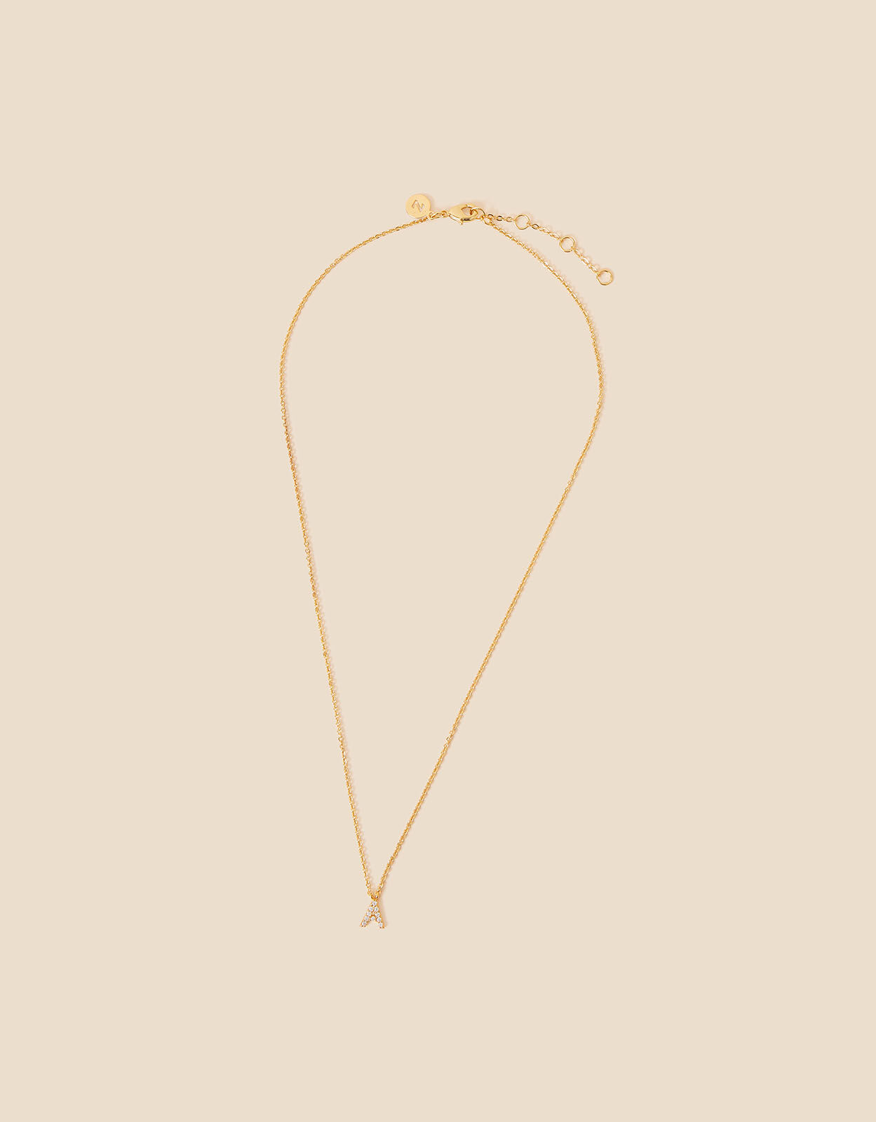 Accessorize shop initial necklace