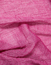 Glitter Occasion Scarf, Pink (FUCHSIA), large