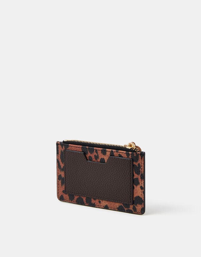 Leopard Print Card Holder, , large