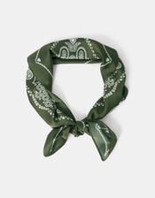 Square Satin Bandana Scarf, , large