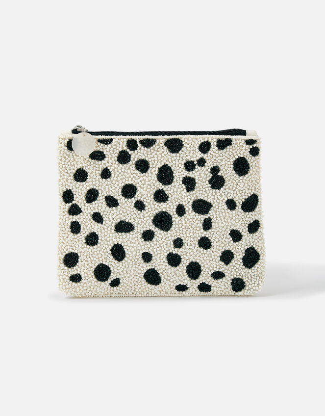 Dalmatian Beaded Pouch, , large